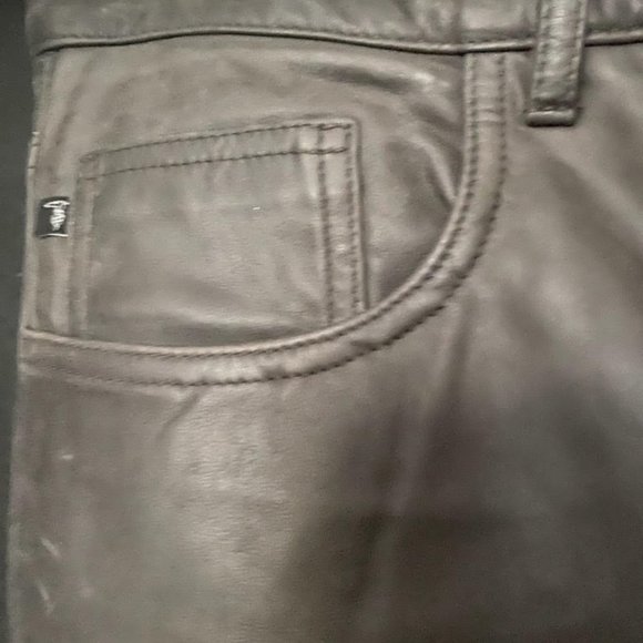 100 % LEATHER  TRUSSARDI  JEANS - Picture 7 of 7